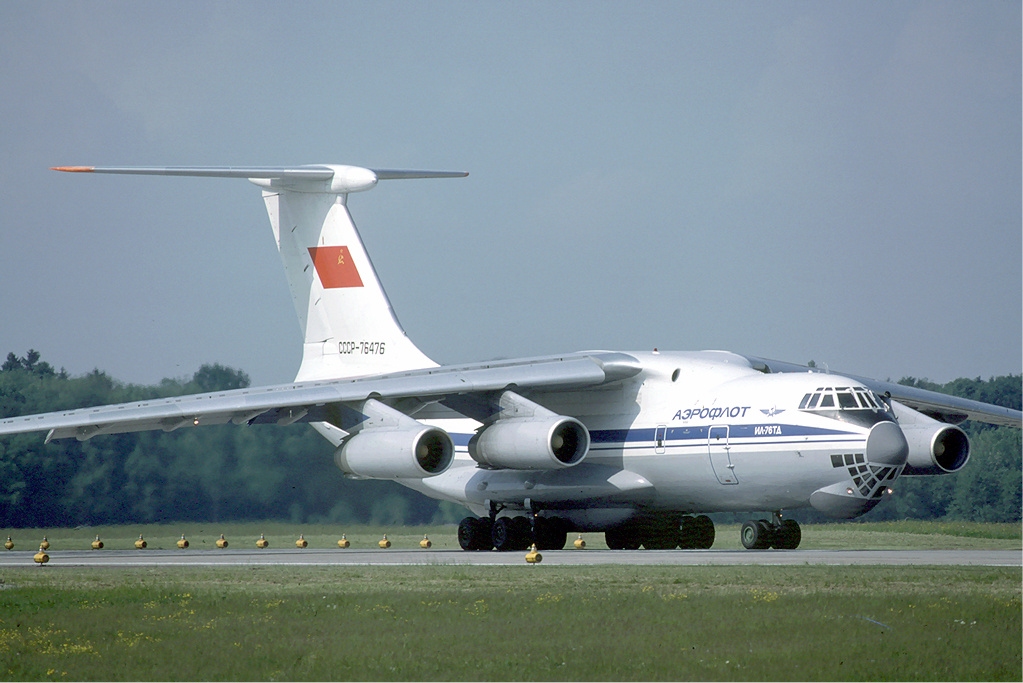 Aeroflot_Ilyushin_Il-76TD_at_Zurich_Airp