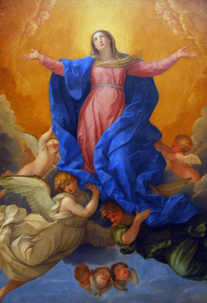  Guido Reni, Assunzione della Vergine Maria in cielo dans immagini sacre Reni%2C_Guido_-_Himmelfahrt_Mariae_-_1642
