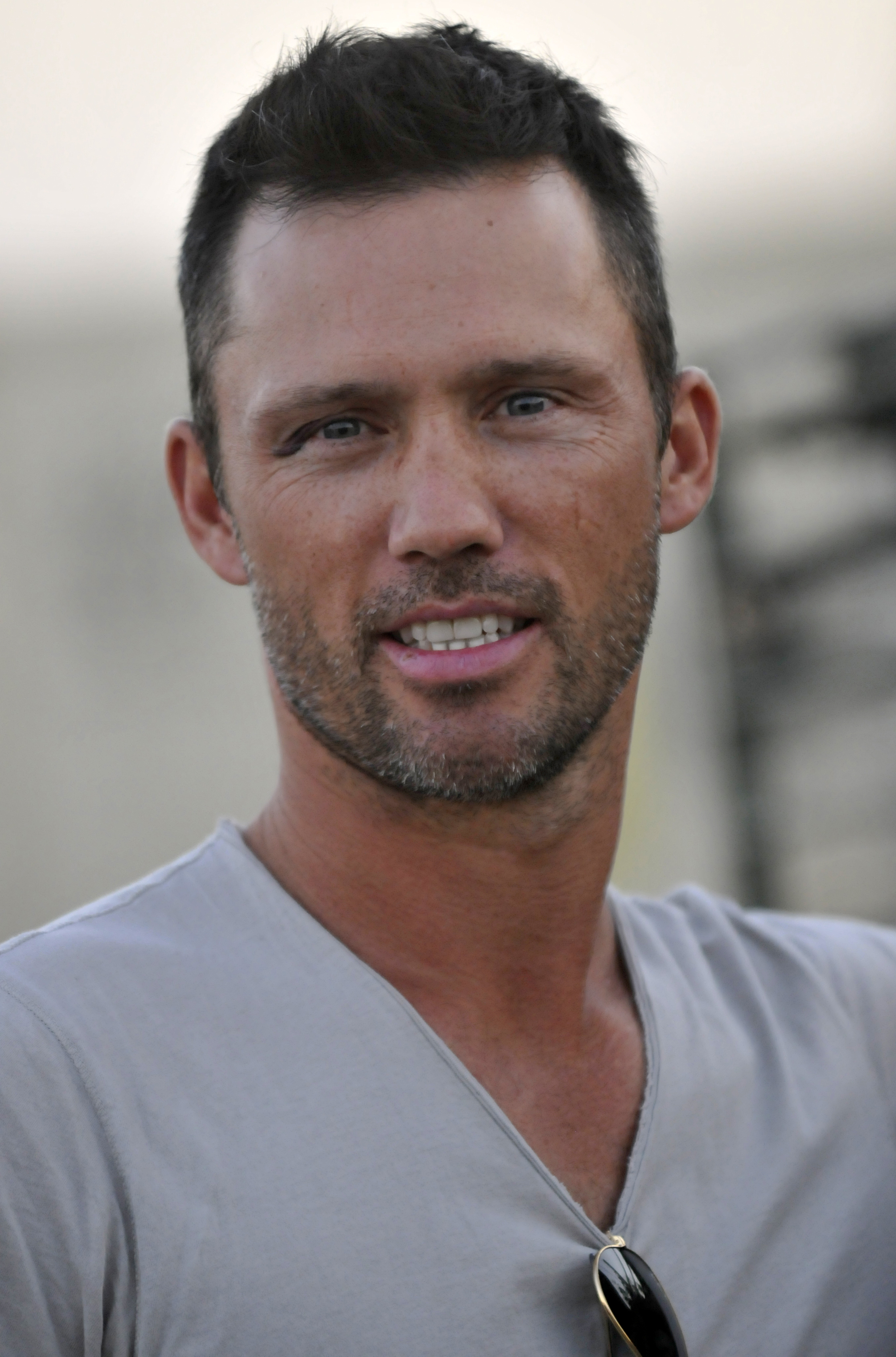 The 55-year old son of father (?) and mother(?) Jeffrey Donovan in 2024 photo. Jeffrey Donovan earned a  million dollar salary - leaving the net worth at 10 million in 2024