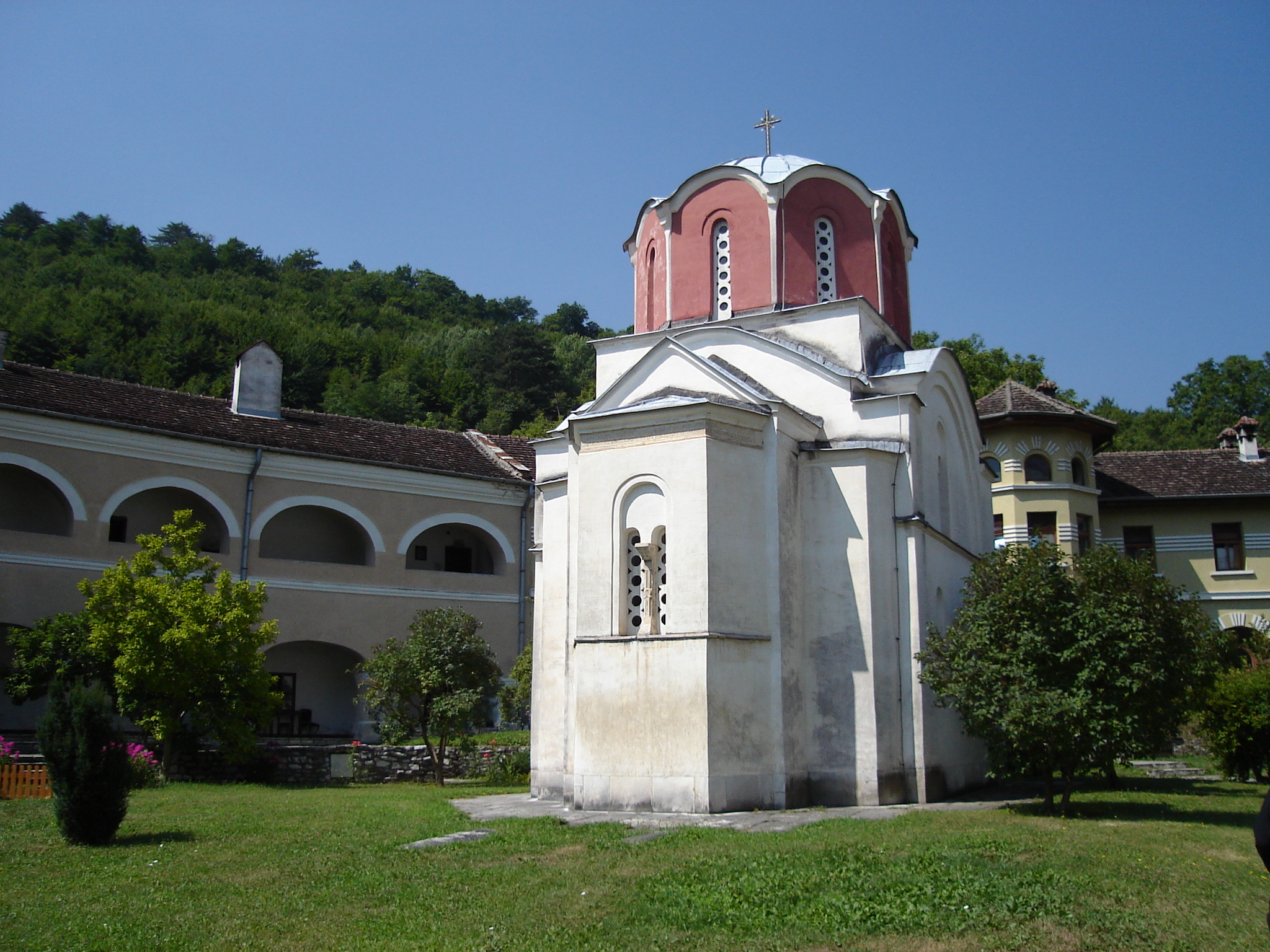 Kongens kirke i klosteret Studenica, bygd av kong Milutin