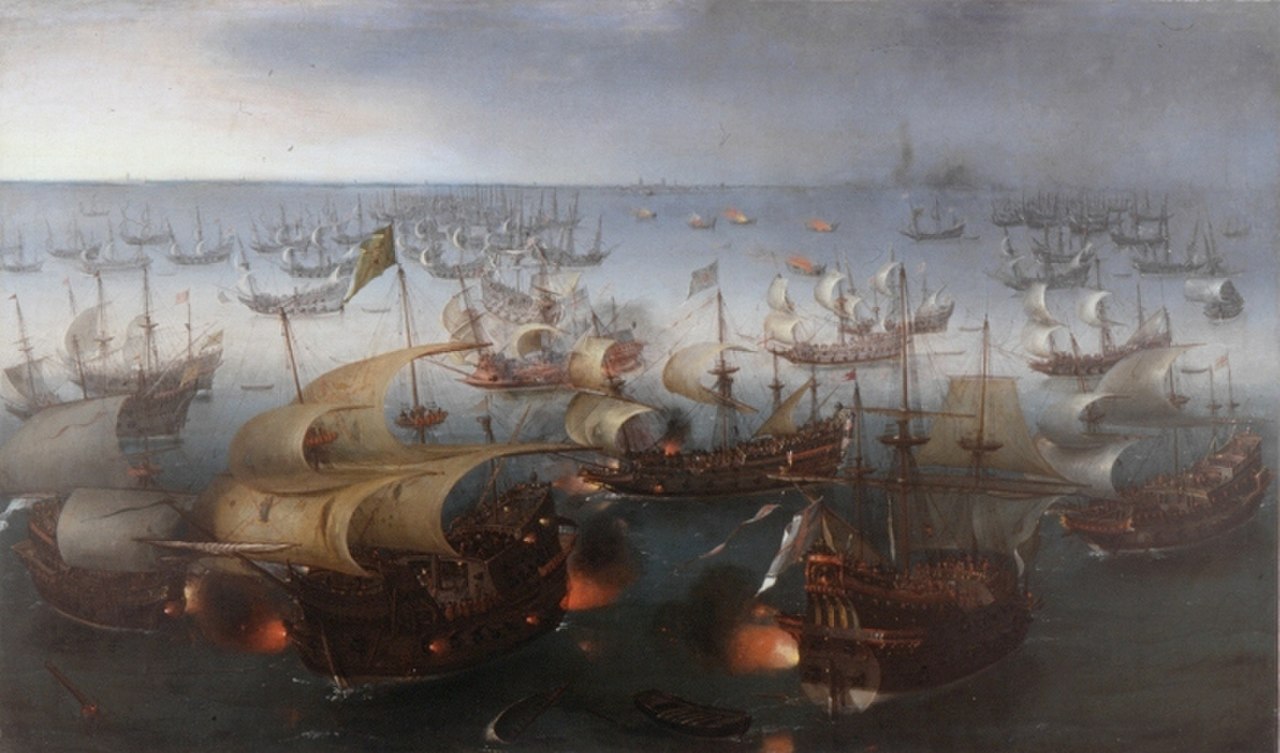 Vroom Hendrick Cornelisz Battle between England and Spain 1601