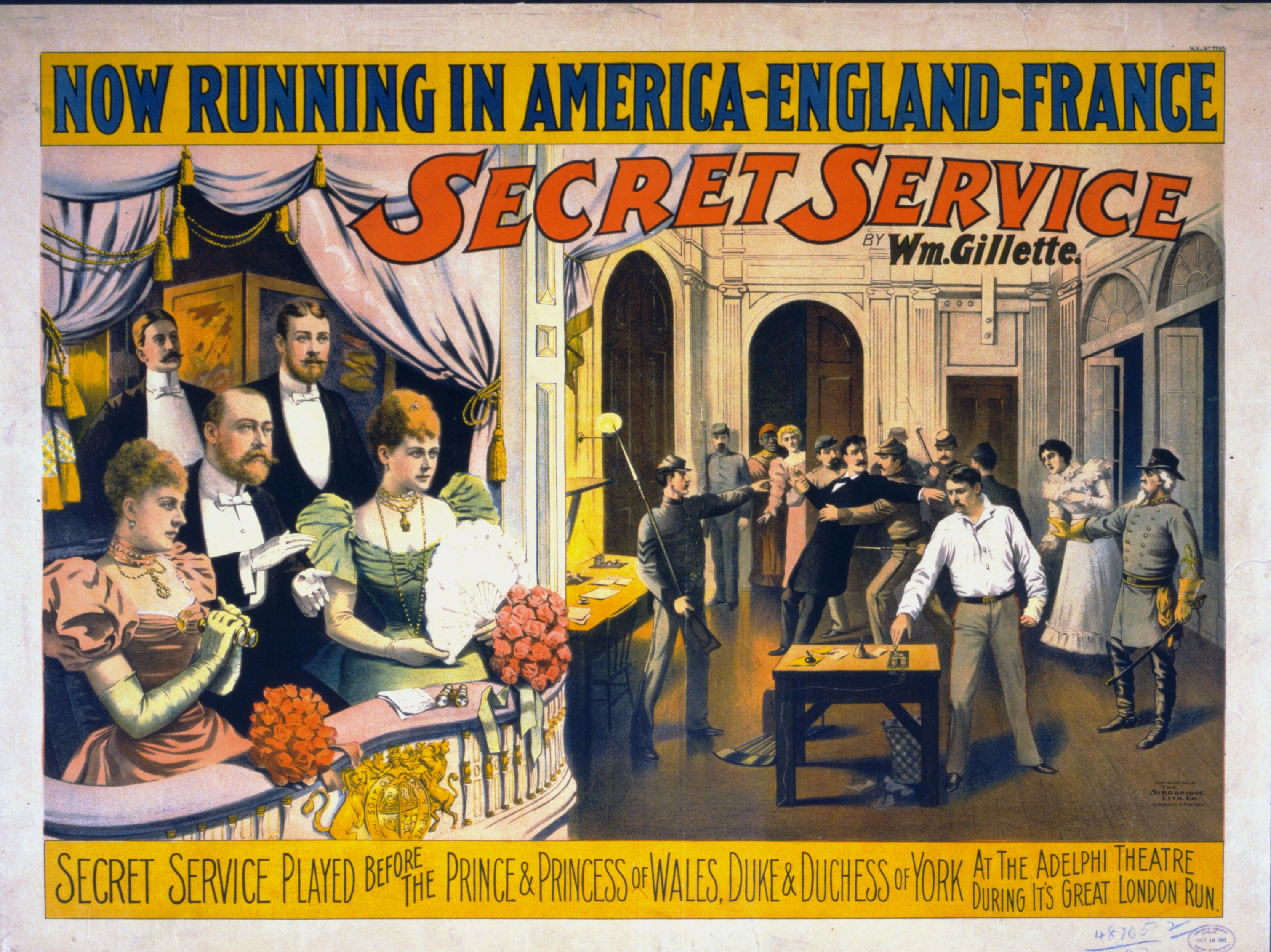 Secret Service Poster - Quelle: WikiCommons