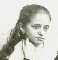 Kafkova Sestra: Valerie Kafka („Valli“) (kolem roku 1898)