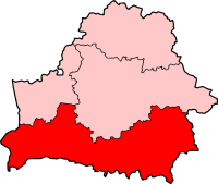 Lokasi Kabiskopan Pinsk ing Belarus