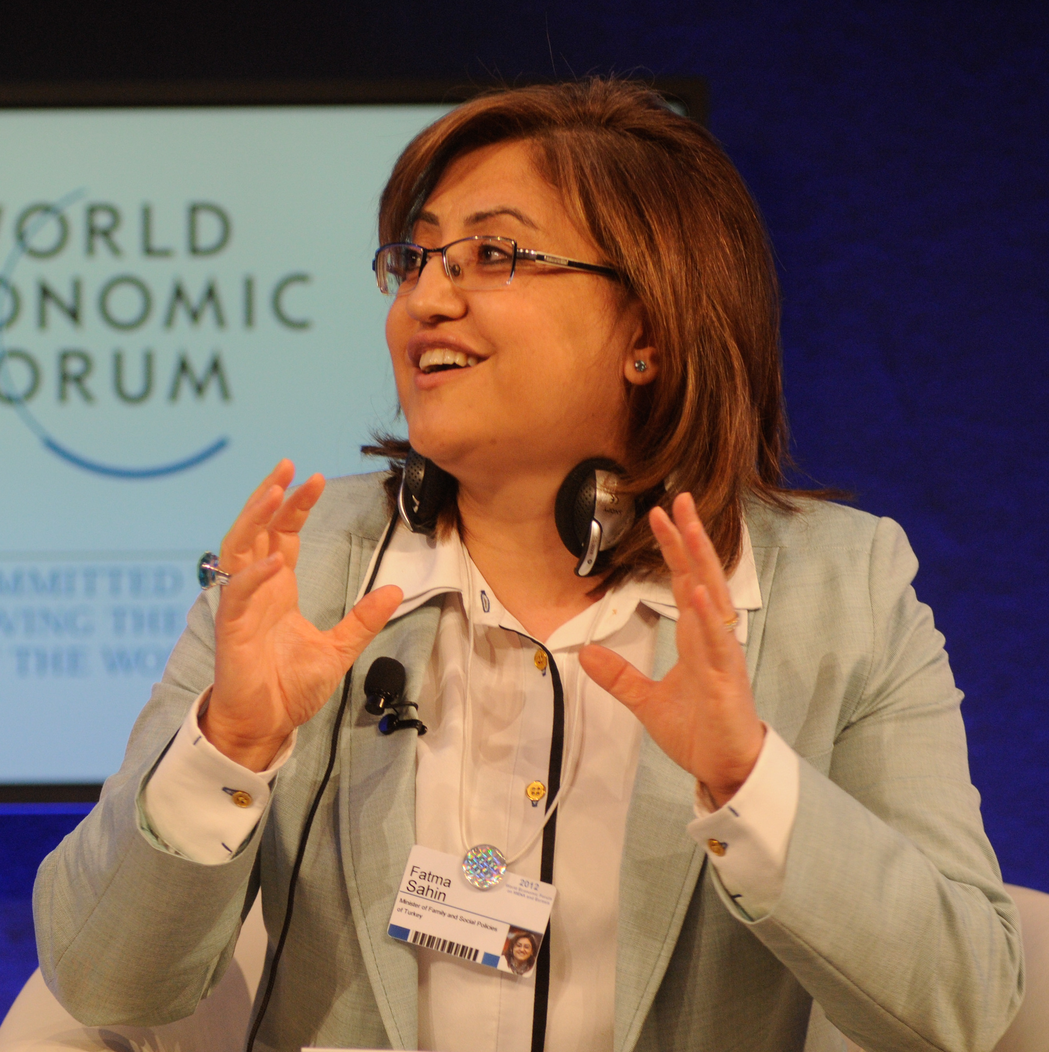 File:Fatma Sahin - World Economic Forum on the Middle East, North