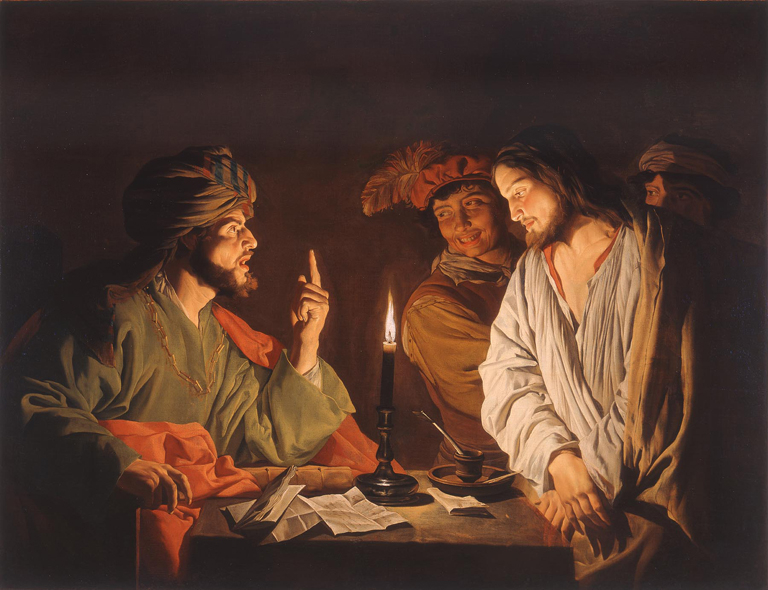 File:Mattias Stom, Christ before Caiaphas.jpg