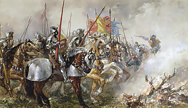 Датотека:King Henry V at the Battle of Agincourt, 1415.png