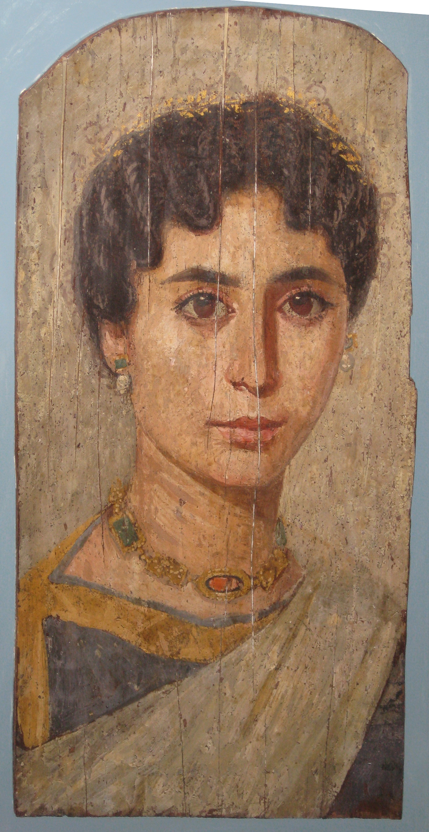 fayum portrait of woman british museum