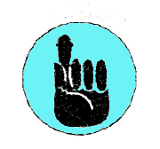 Pictogram Dressed finger