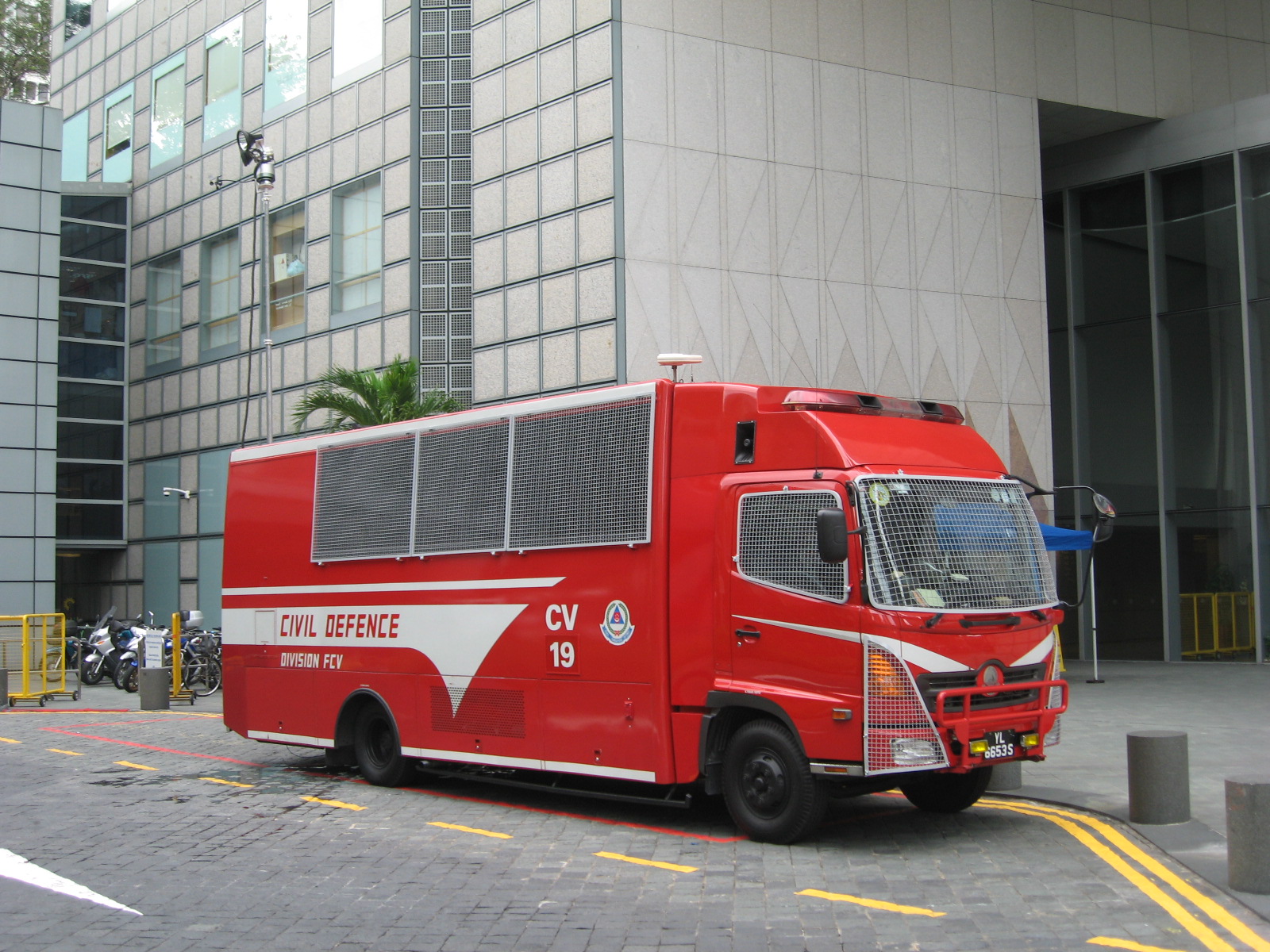 singapore fire engine