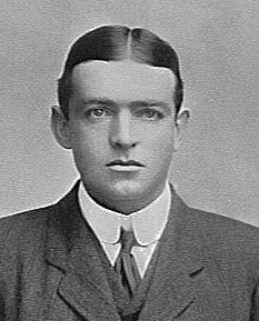 Photograph of Ernest Shackleton as a young man