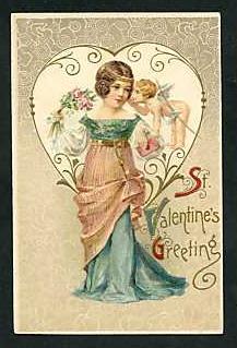 Valentine postcard, circa 1900–1910