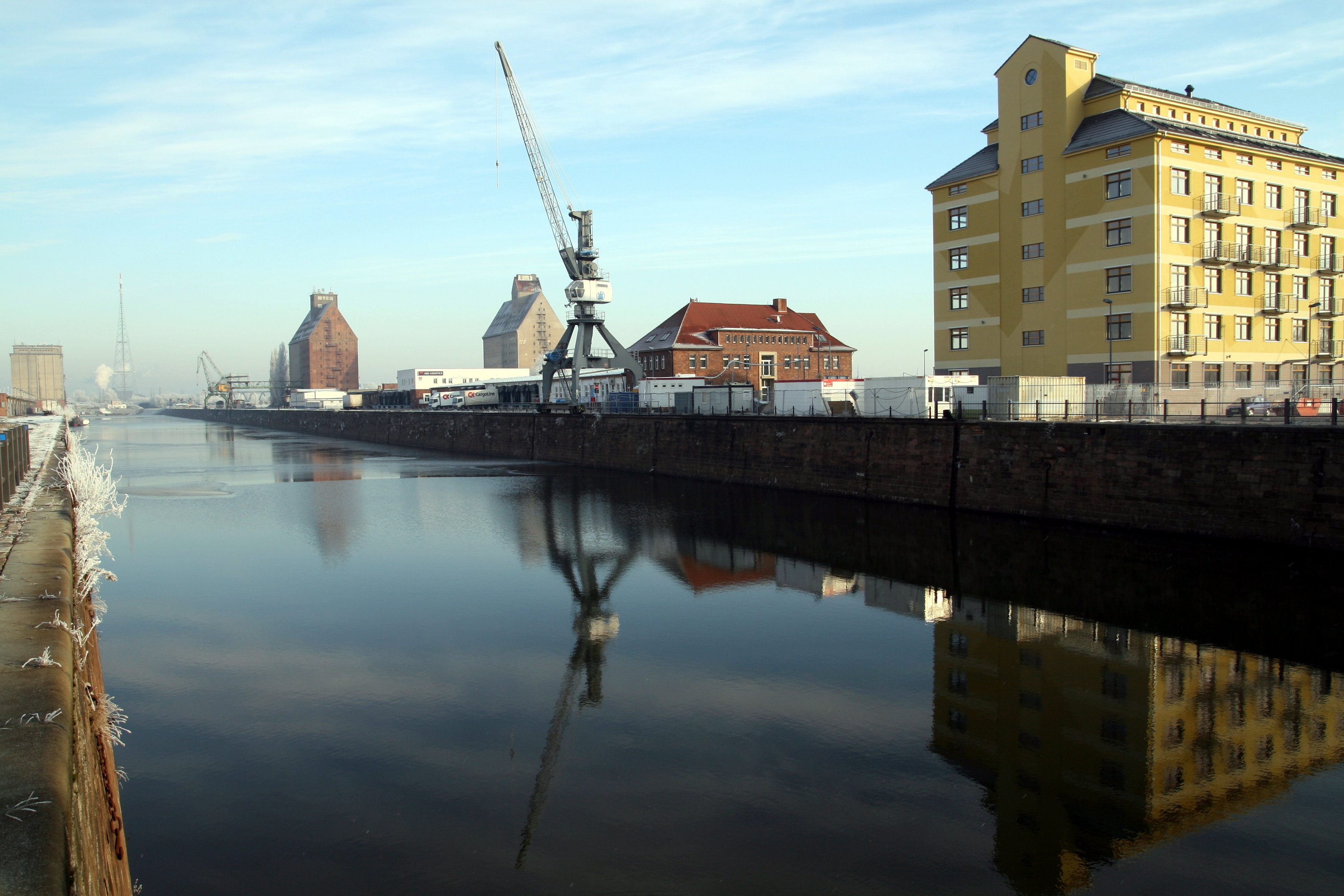 Alter Hafen Magdeburg - Quelle: WikiCommons