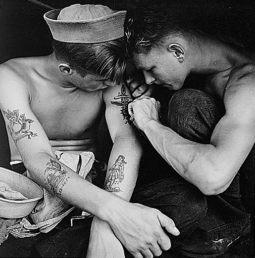 A Sailor without a tattoo is like a ship without grog: not seaworthy.