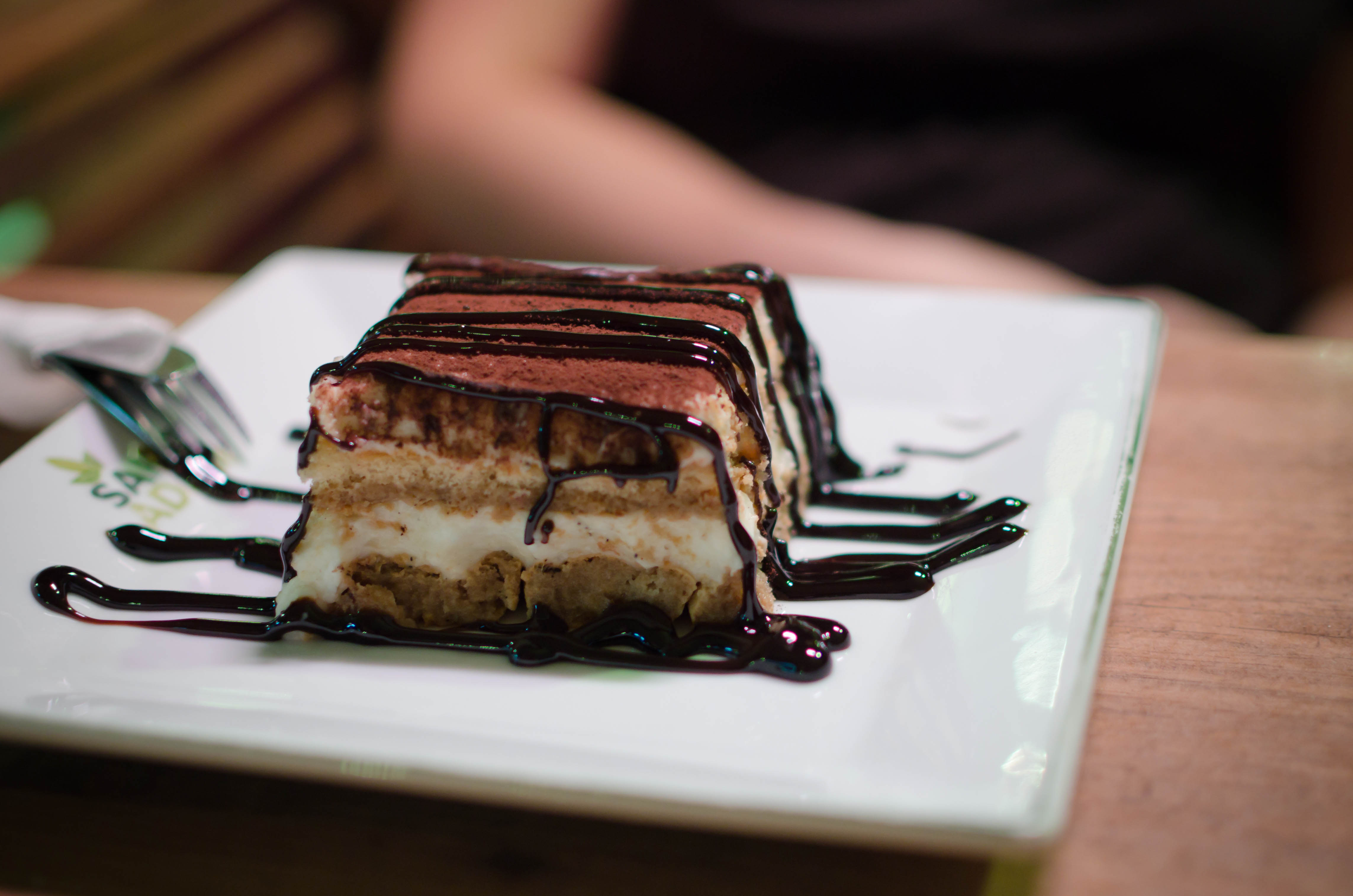 File:Tiramisu  greek Greek Izmir restaurant Kordon, at the (6258046117 tiramisu  on