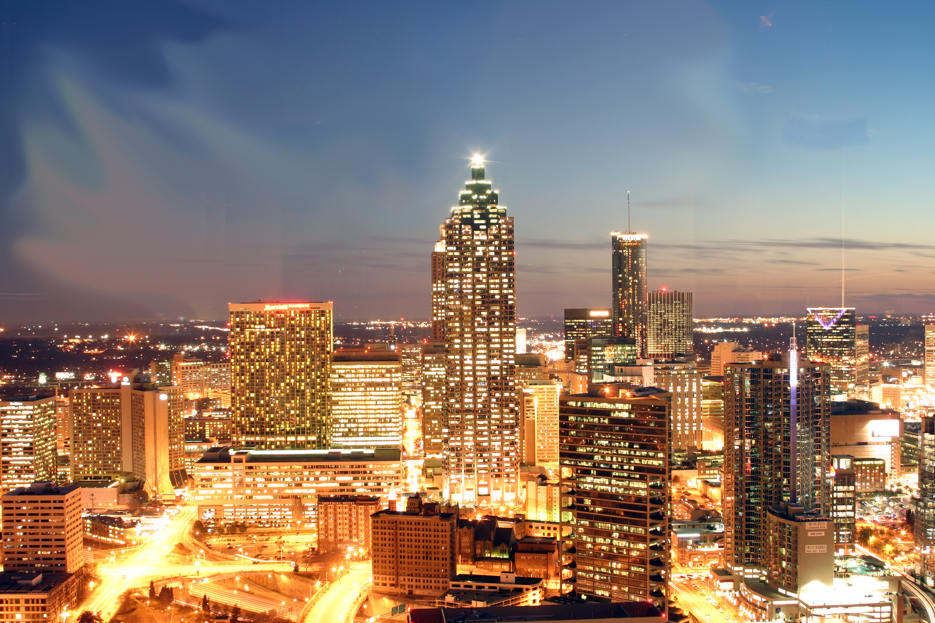 File:Downtown atlanta night.jpg - Wikipedia