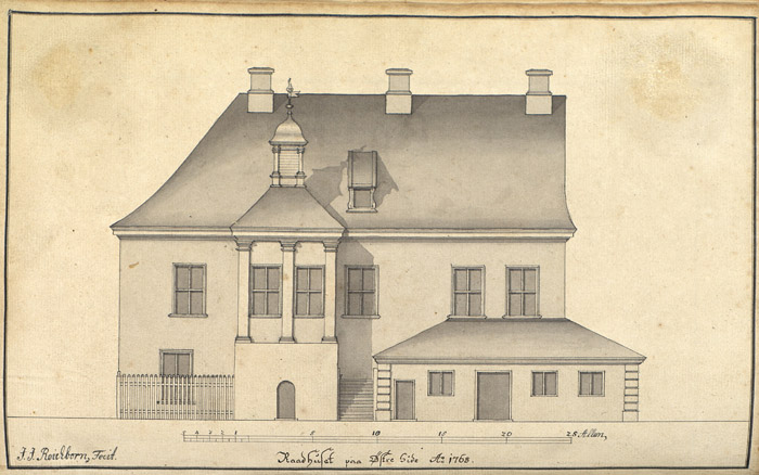 Raadhuset Bergen 1765.jpg