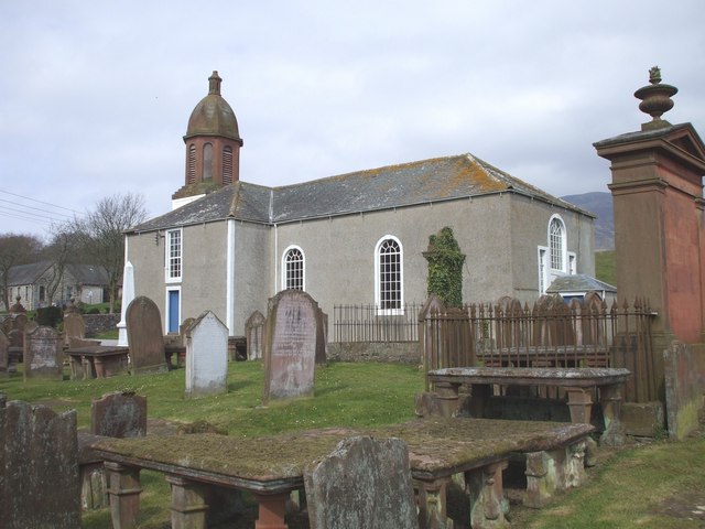 English: Kirkbean parish church