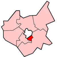 Poziția localității Oadby and Wigston