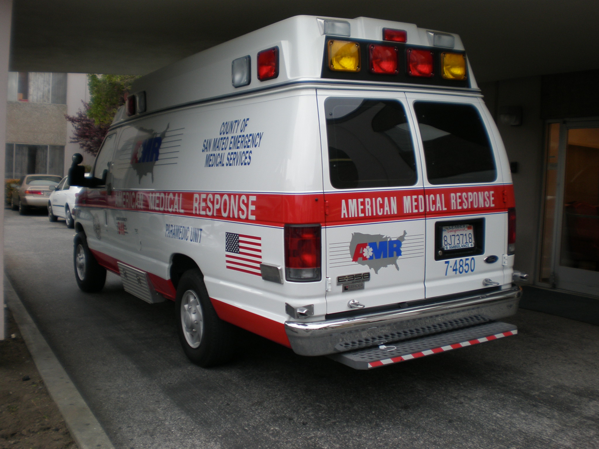 Ambulance Rear View