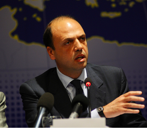 Angelino Alfano at the EPP Study Days in Palermo, 2011.