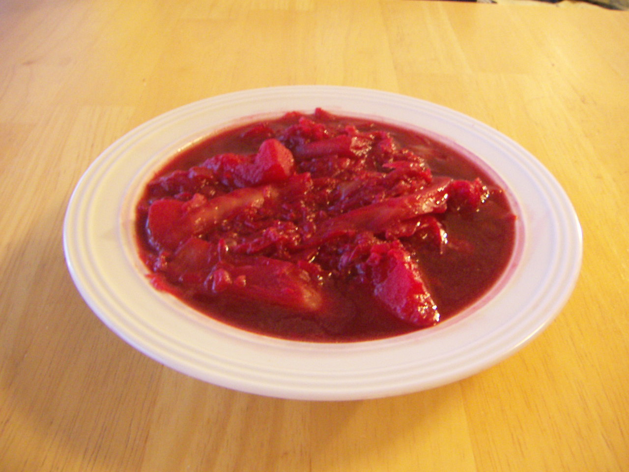 Borscht: not just for rabbits and prisoners...