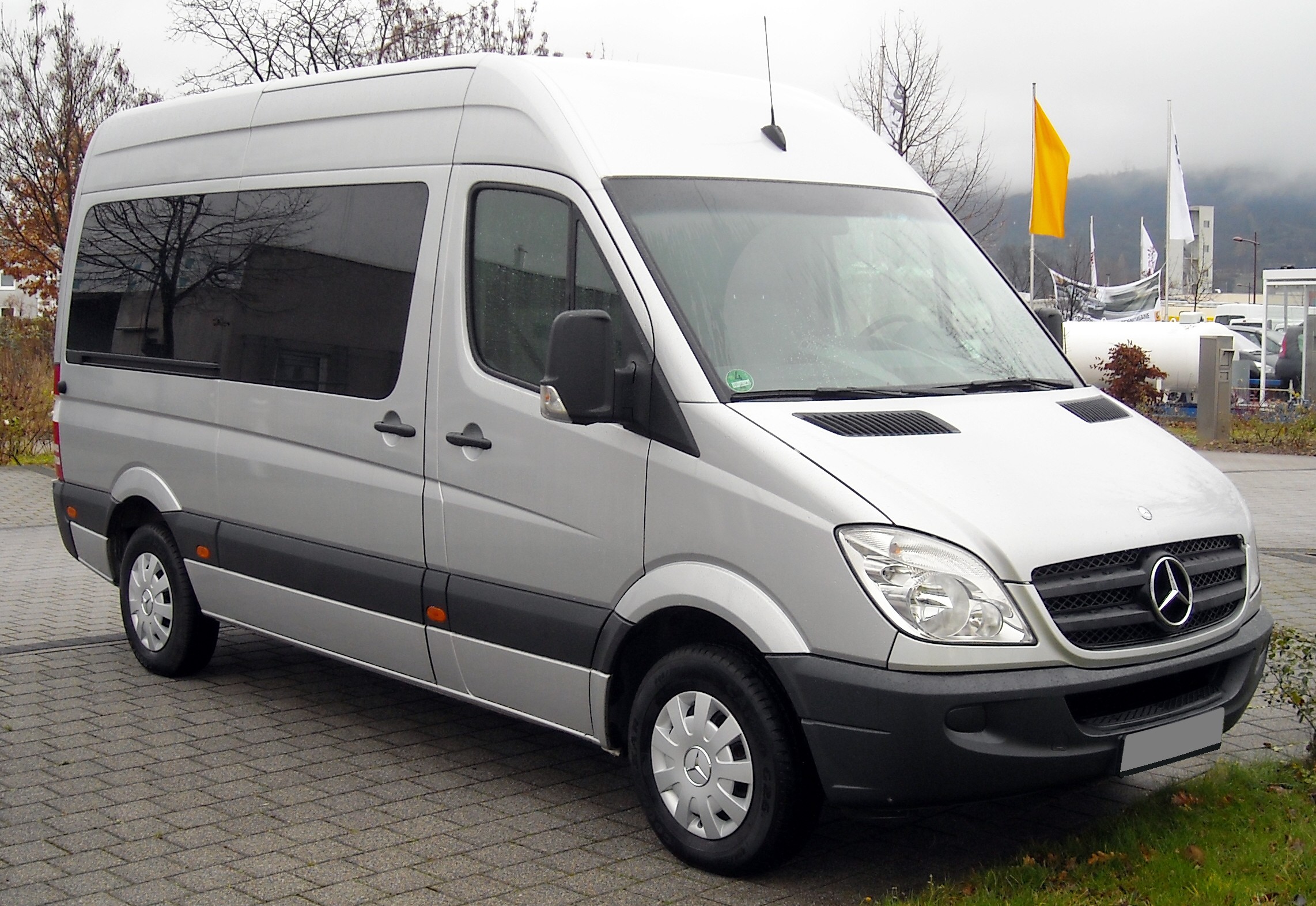 FileMercedesBenz Sprinter front 20081206.jpg Wikimedia Commons