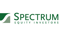 English: This is a logo for Spectrum Equity In...