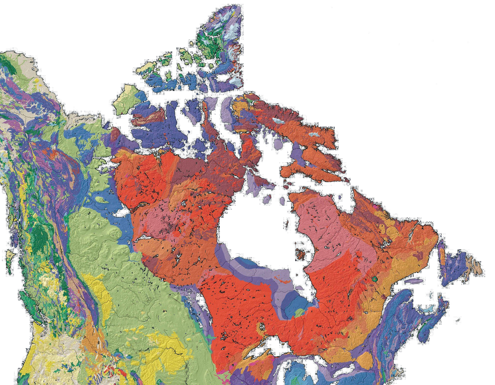 Canada+map