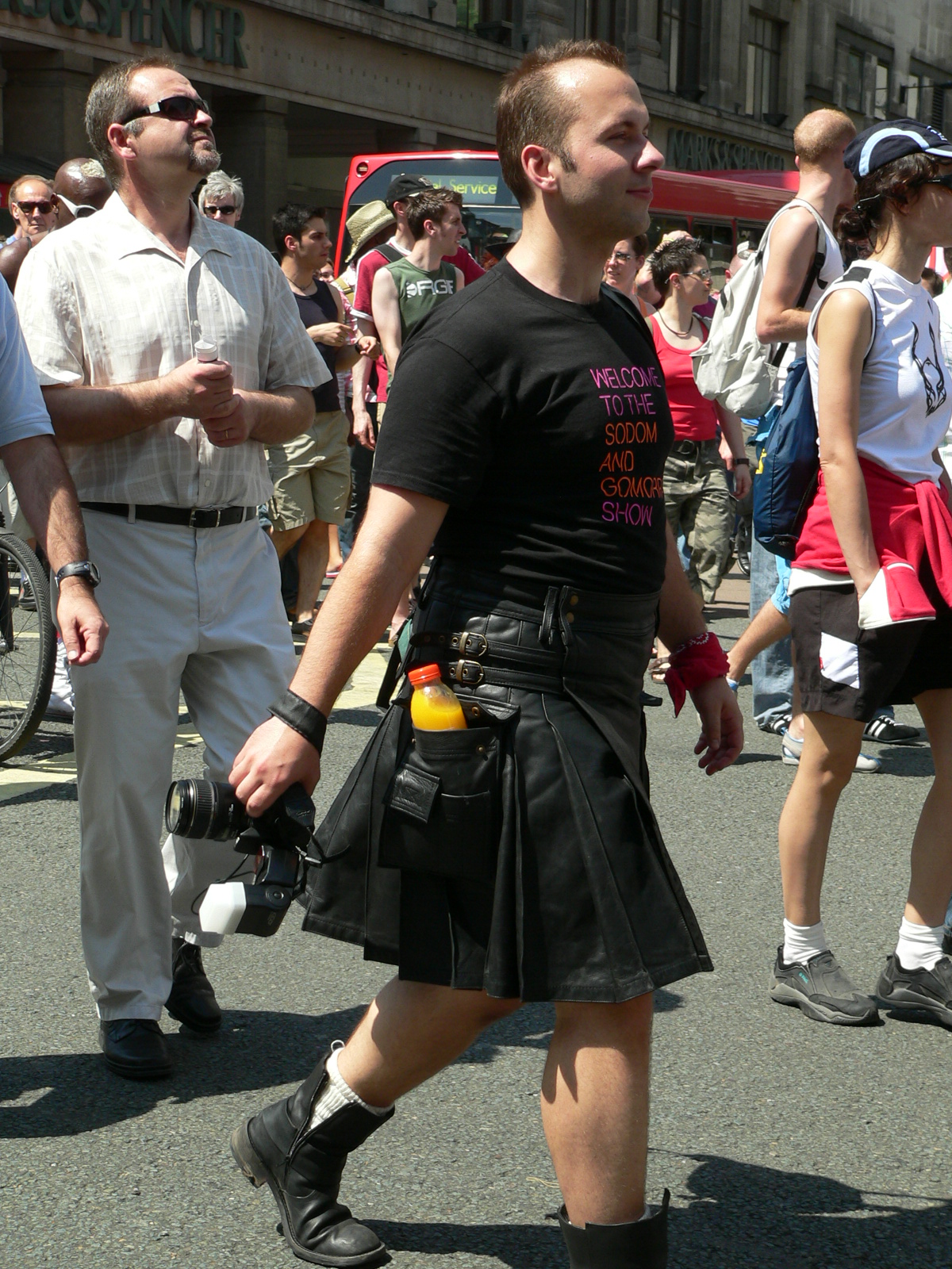 Leather Kilt