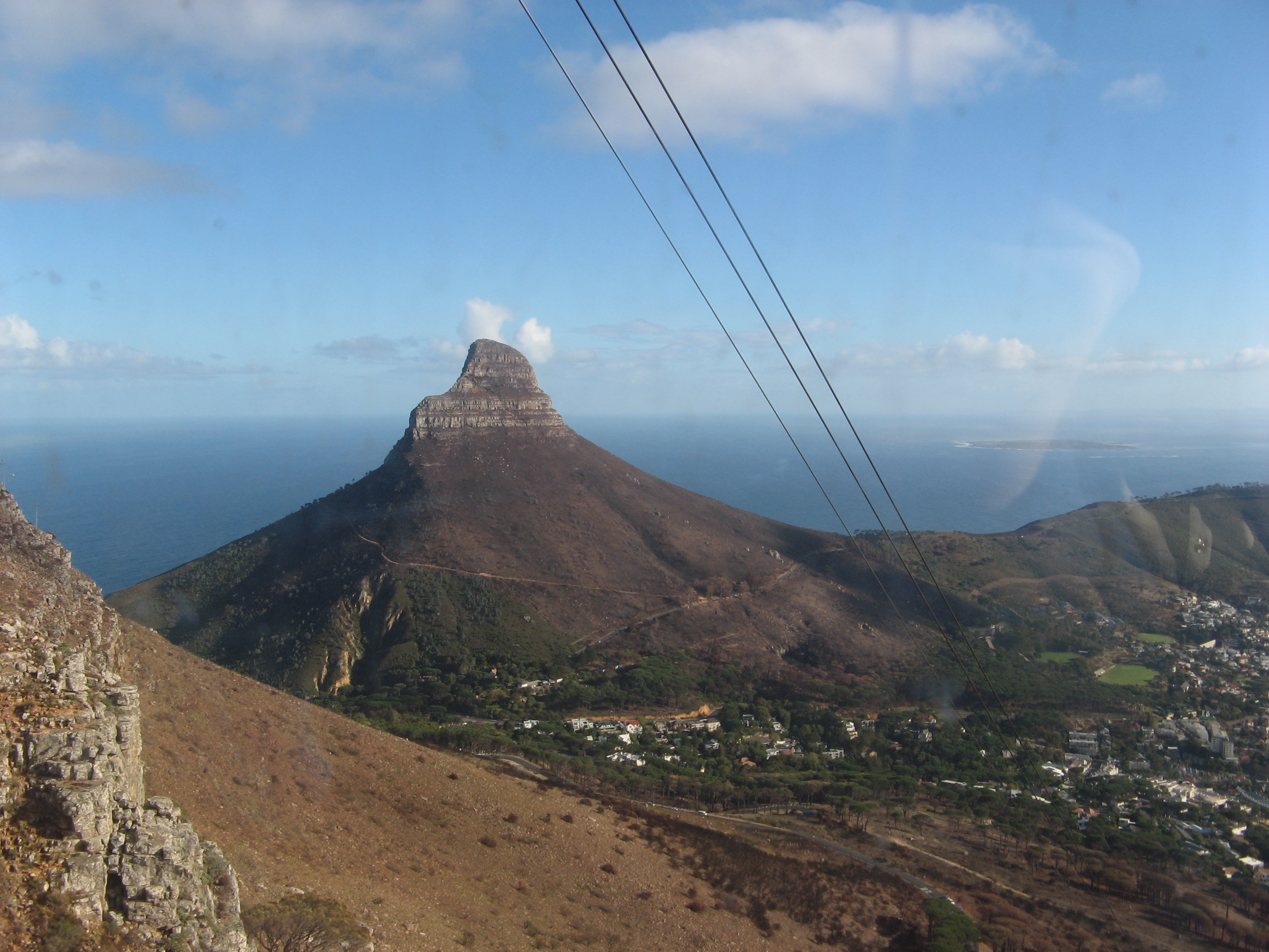 English: View from the Table mountain, Capetow...
