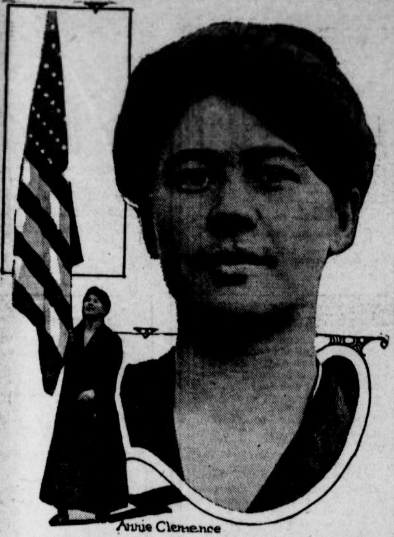 Anni Clemenc i njezina zastava