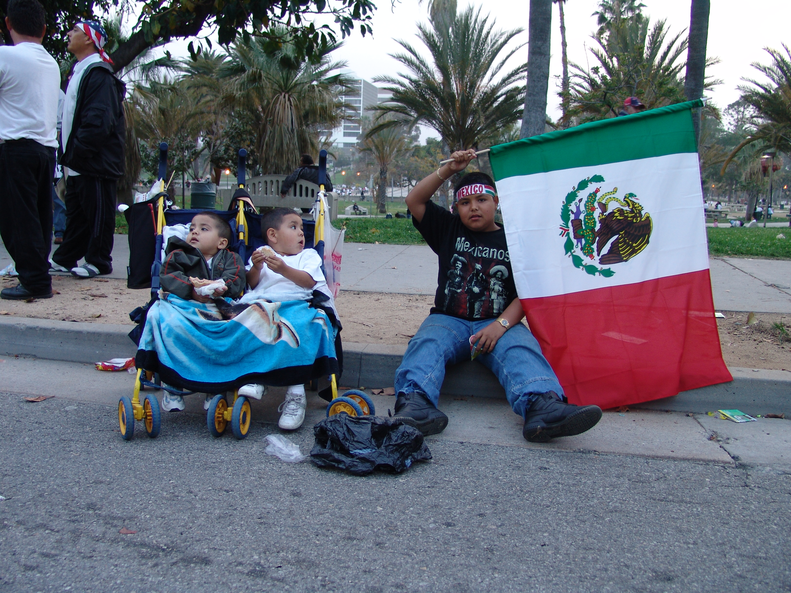 May Day March For Immigrant Rights LA