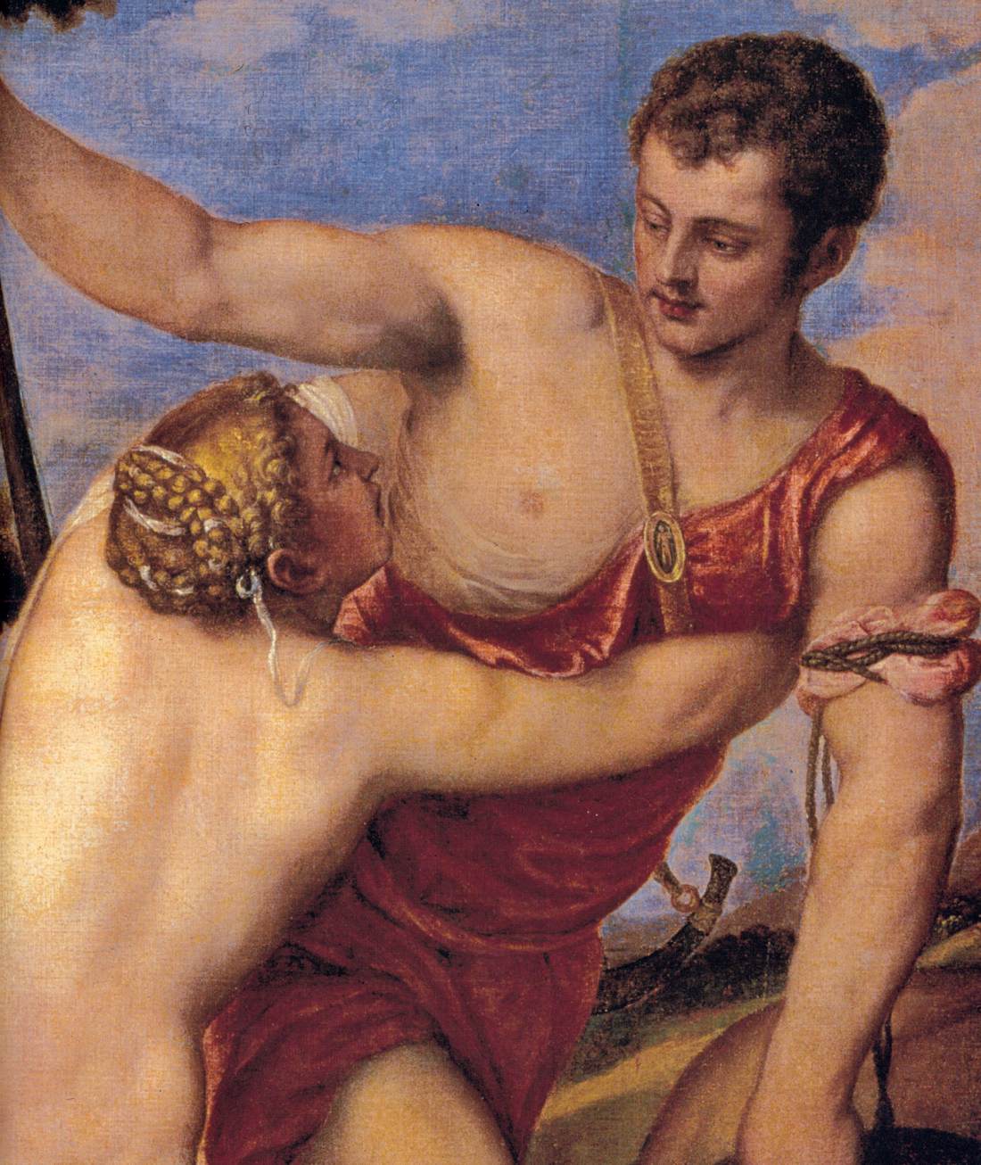 Titian - Venus and Adonis (detail) - WGA22881