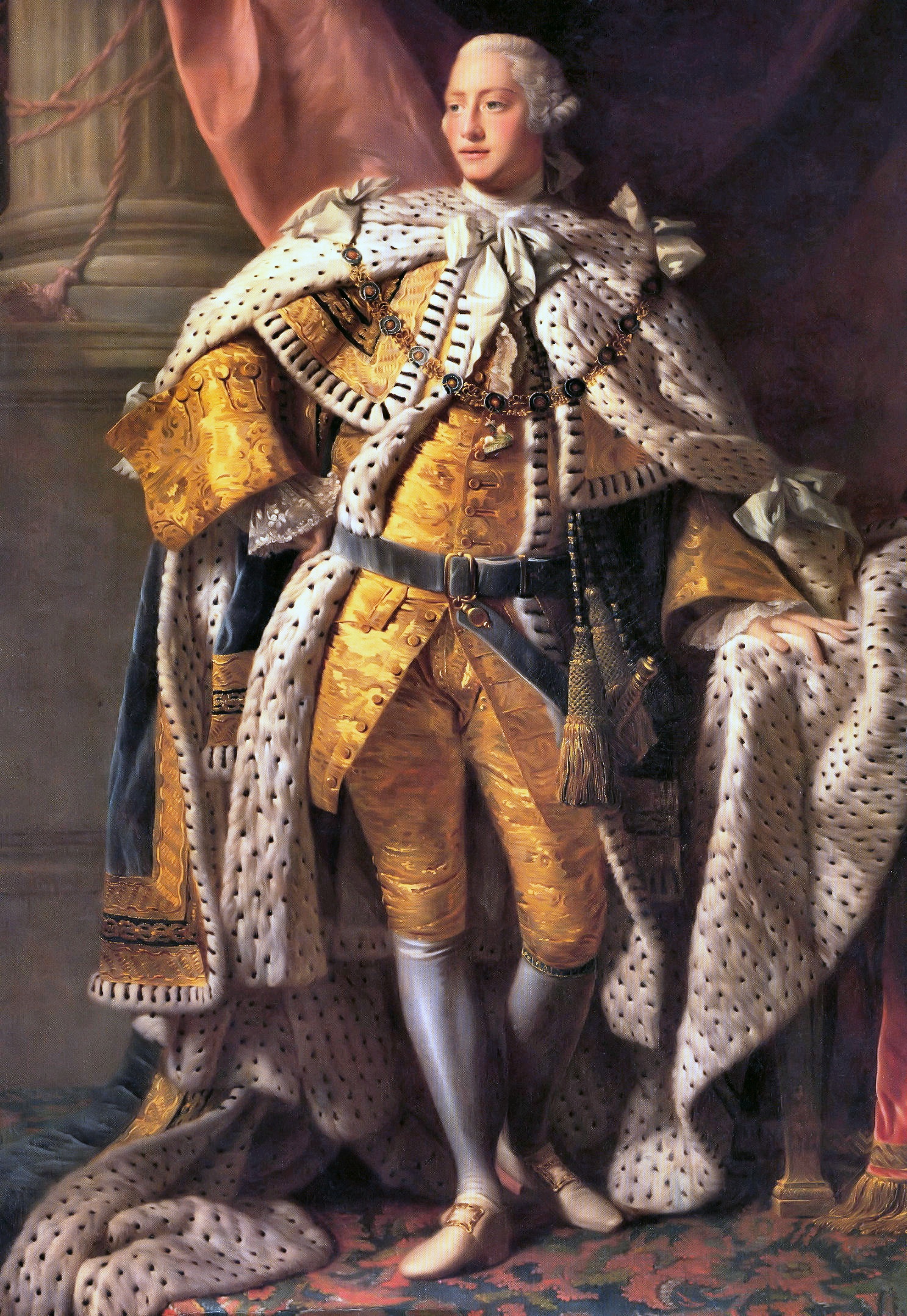 Allan Ramsay: King George III in coronation robes