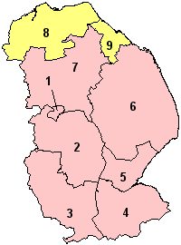 Poziția localității Lincolnshire