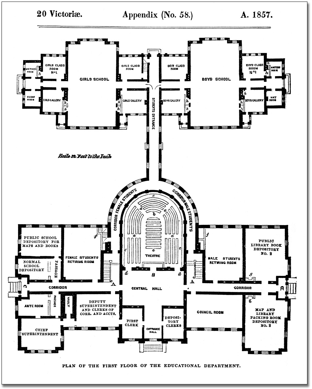 School Architectural Floor Plans