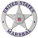 United States Marshal's star badge