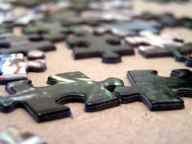Pieces of a puzzle