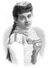 Johanna Loisinger, okolo 1890/1900