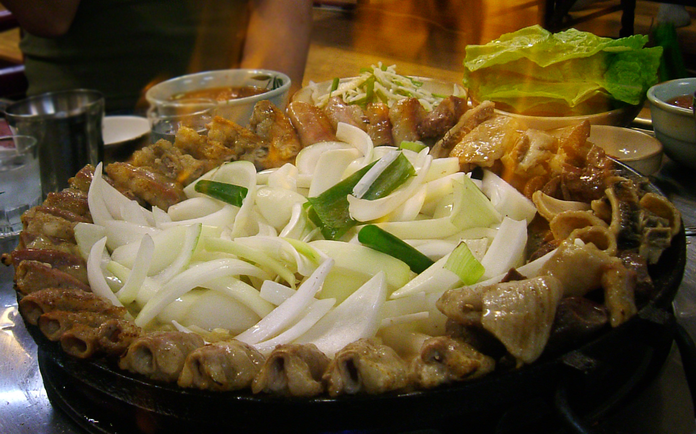 File:Korean.food-Gobchang.bokkem-01.jpg - Wikipedia, the free encyclopedia