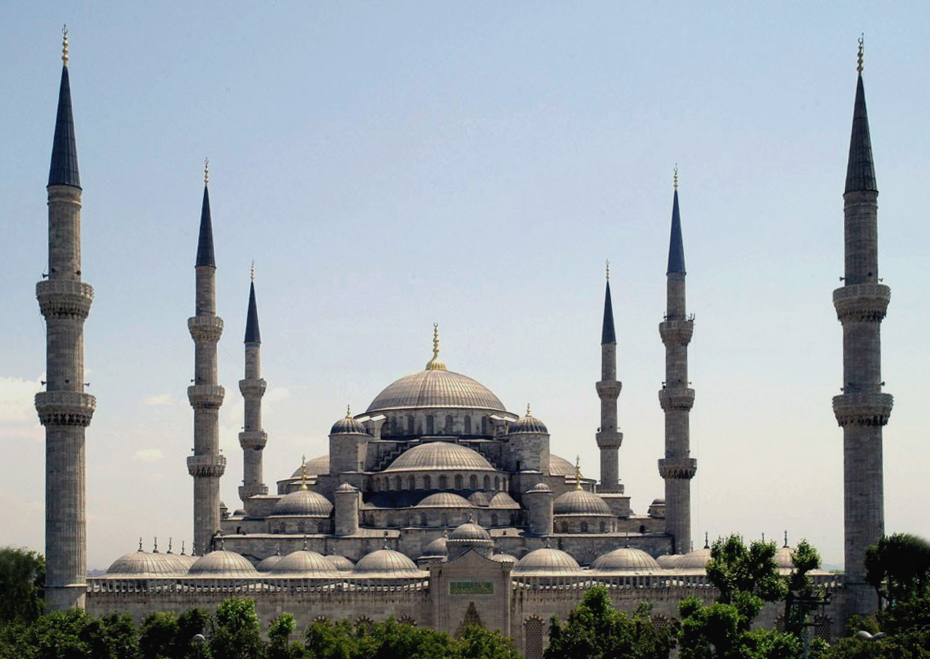 Modrá mešita, Istanbul. Zdroj: en.wikipedia.org