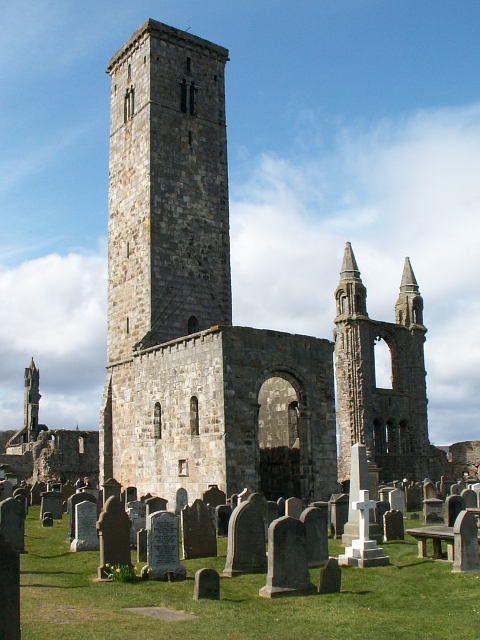St Rule&#8217;s Tower i St Andrews
