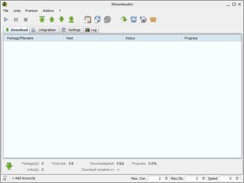 Archivo:Jdownloader 0.8.png