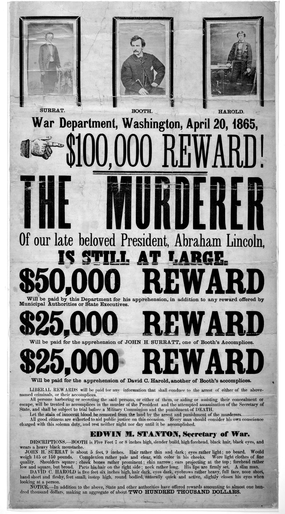 wanted outlaw poster