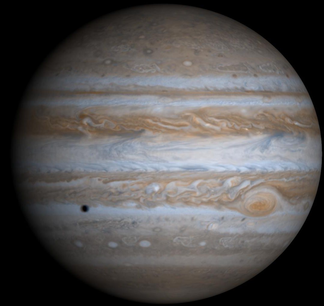 Jupiter by Cassini Hyugens