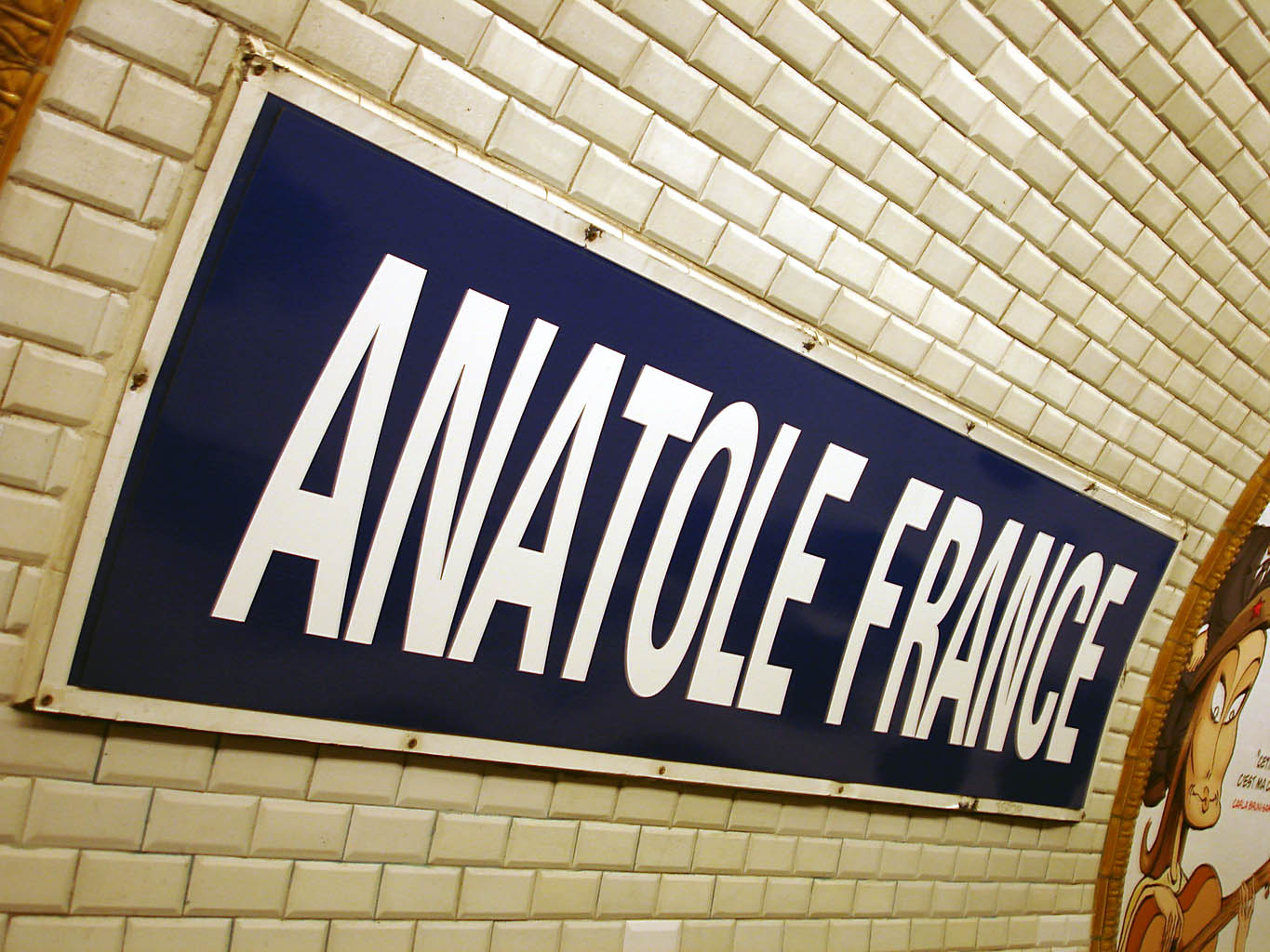 Description Metro de Paris - Ligne 3 - Anatole France 07.jpg