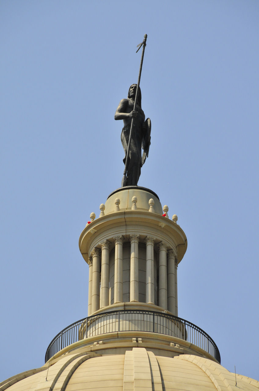 Dome of Oklahoma capitol