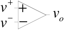 Symbol for an Op Amp