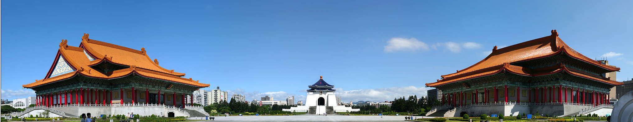 Chiang Kai-Shek Memorial Hall Panorama